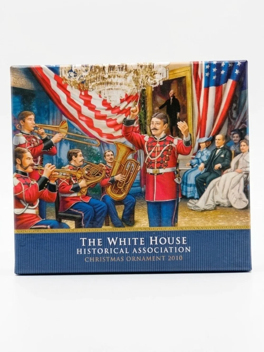 2010 White House Historical Association Christmas Ornament NIB